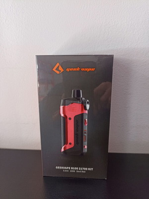 Geekvape Aegis B100 21700 6ml electronic cigarette new, red