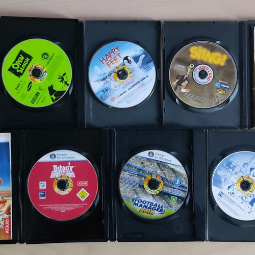 PC games like new, complete with cases