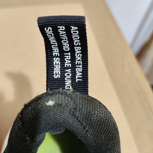 Adidas Trae Young sneakers used, worn sole for outdoor use