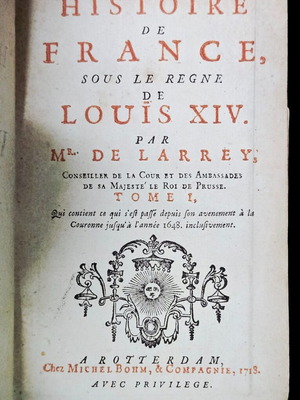 History of France under Louis XIV, volume I used