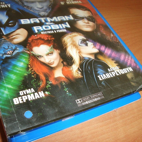 Batman & Robin VHS used with subtitles