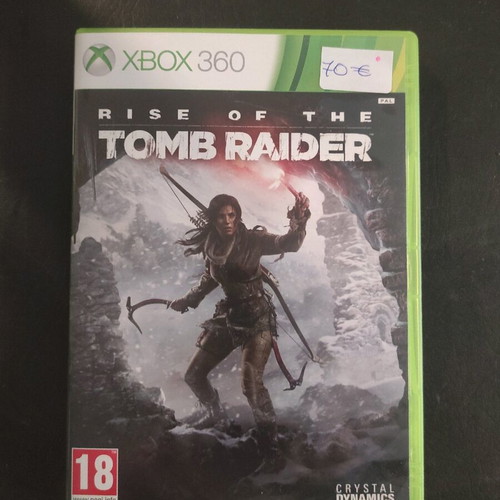 Xbox 360 Rise of the Tomb Raider like new video game