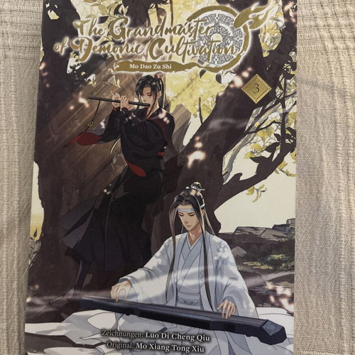 The Grandmaster of Demonic Cultivation volumes 1-3 like new