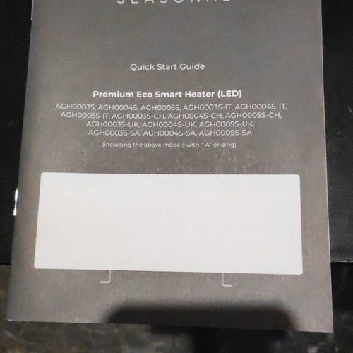 AENO 700W heating panel like new