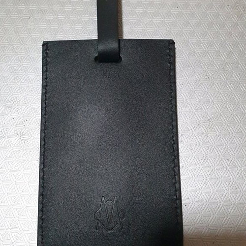 Rimowa leather luxury luggage tag new
