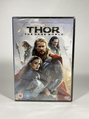 Thor The Dark World DVD καινούργιο, με αγγλικούς υπότιτλους