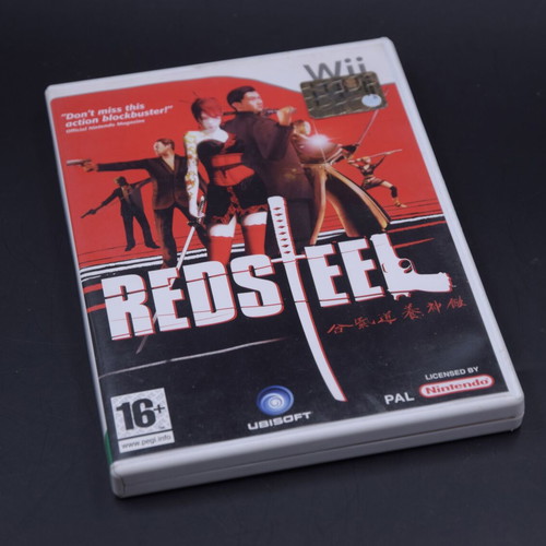 Red Steel Wii used, good condition