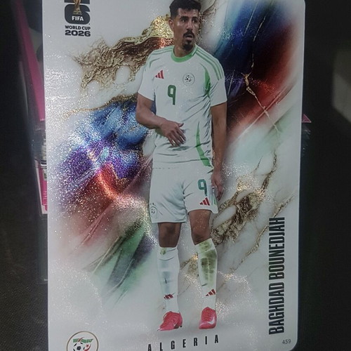 Baghdad Bounedjah Panini World Cup 2026 Kayou Colour Blast card in perfect condition