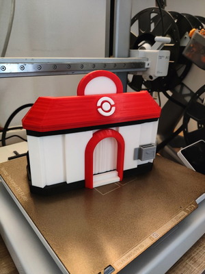Nintendo Switch 2 Pokemon Dock Center 3D printed with game case