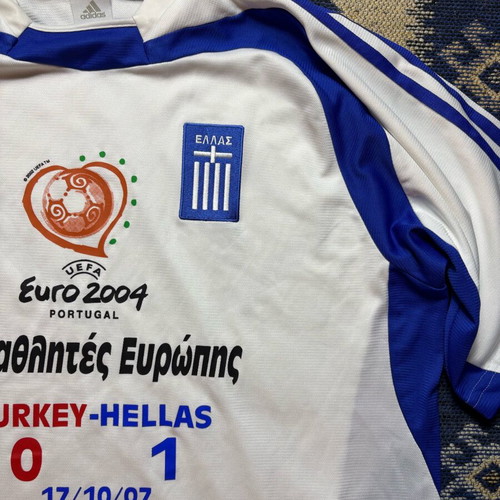 Greece National Team Kit adidas 2005 like new, size Large