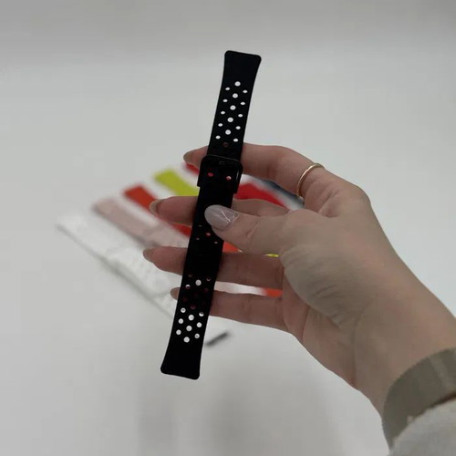 Silicone Strap for Huawei Band 8 9 10 New, Ventilated Design