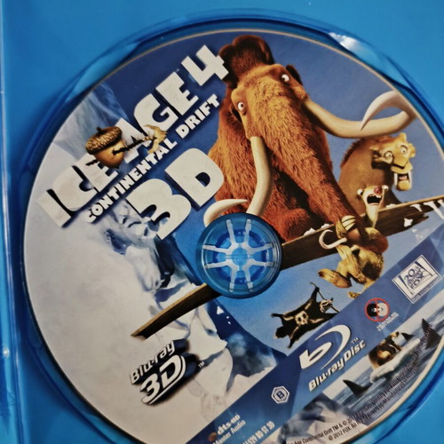 Ice Age 4 Blu-Ray 3D like new, dubbed