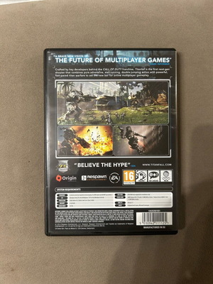 Titanfall PC game used, codes missing or used
