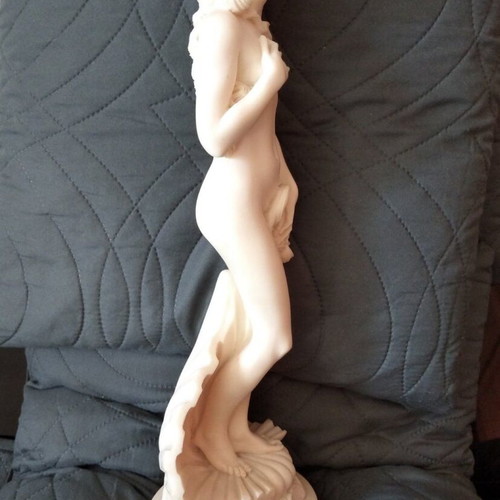 Statue of the Emerging Aphrodite from Alabaster like new