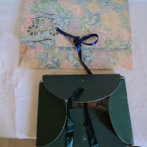 Letter Writing Set used, 10 envelopes and 10 sheets with unused teenage diary