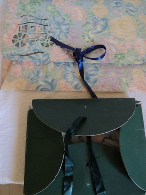 Letter Writing Set used, 10 envelopes and 10 sheets with unused teenage diary
