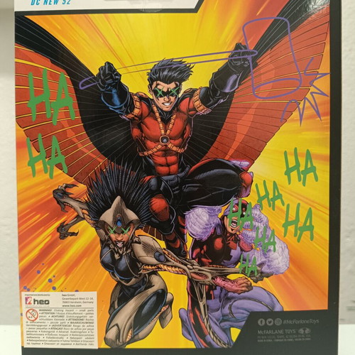 DC Mcfarlane Robin Jokerized edition action figure like new