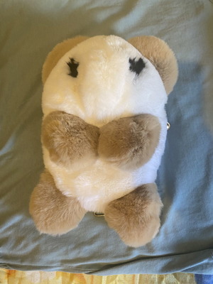 Children's plush bag
