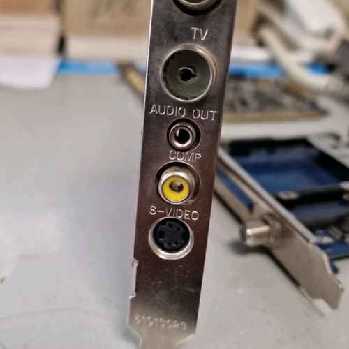 Pinnacle TV, radio and video card used