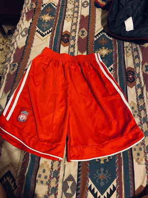 Liverpool boys shorts like new, size 10-12 years
