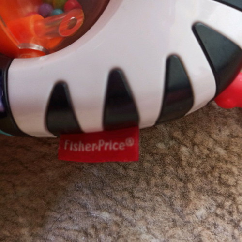 Zebra Fisher Price like new with bonus baby activity surface
