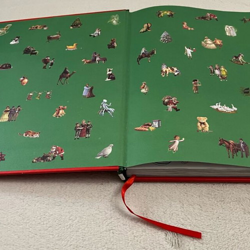 The Children's Illustrated Treasury of Christmas Carols & Stories children's book used, English