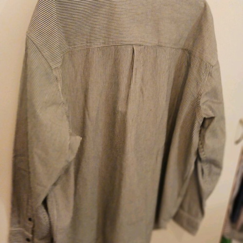 Gap jacket oversized men's shirt new, black and white