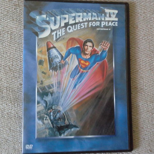 Superman IV The Quest For Peace DVD with Greek subtitles