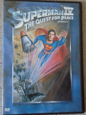 Superman IV The Quest For Peace DVD with Greek subtitles