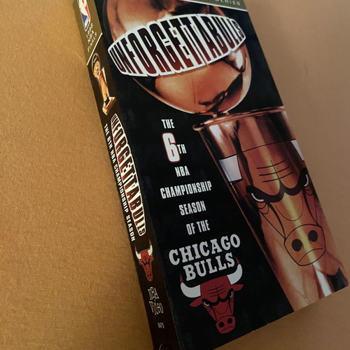 Unforgettabulls 6th NBA Championship Season Chicago Bulls VHS like new