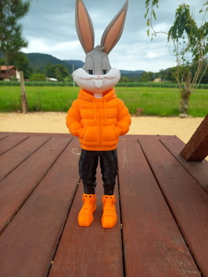 Urban Bugs Bunny φιγούρα σαν καινούργιο, ύψος περίπου 35 εκ.
