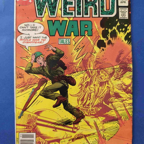 Weird War Tales 86 comic used, English