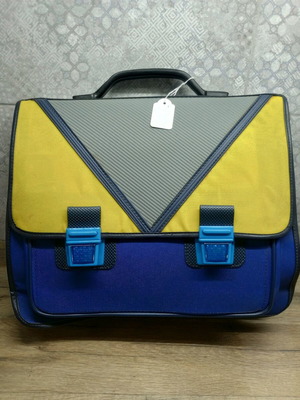 Vintage school bag new from old store stock