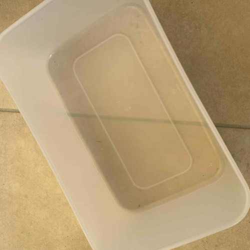 Tupperware set of 6 pieces used in excellent condition