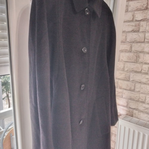 Women's coat used, size 36, black