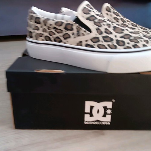 DC shoes new, leopard print, sport style, size 37-37.5