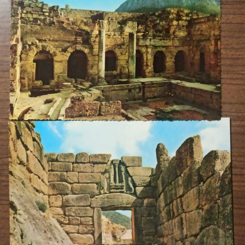 Collectible postcards like new, set of 16 with landmarks