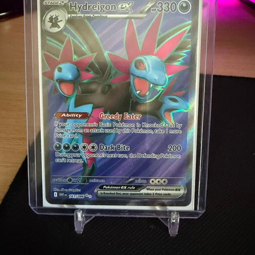 Pokemon TCG White Flare Hydreigon ex card like new