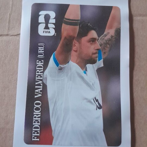 Federico Valverde Panini FIFA World Cup sticker new