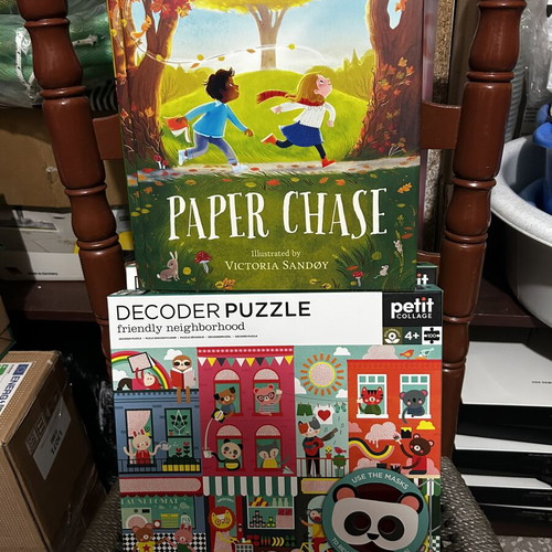 Decoder Puzzle sealed for 4+ with Paper Chase children's book