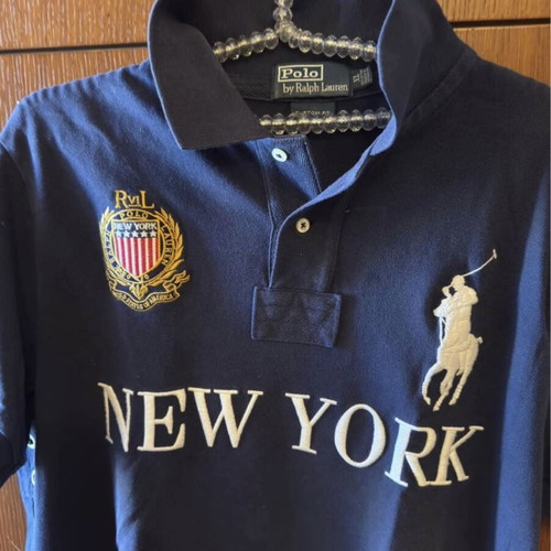 Polo Ralph Lauren navy blue shirt XL