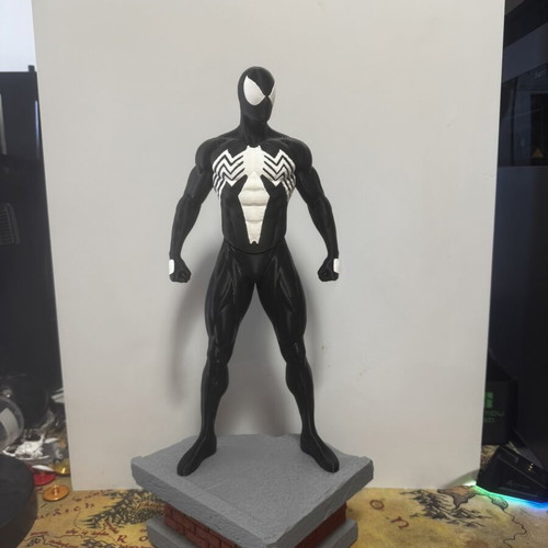 Spiderman Black Suit 3D Printed Figure, 40cm