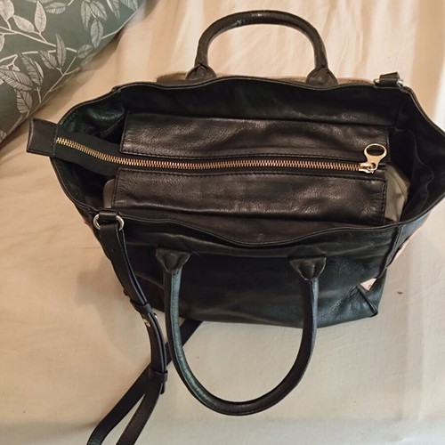 See by Chloe Nellie crossbody bag like new, black and pink leather