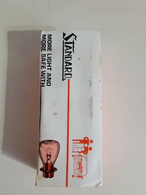 Λαμπάκια 6 volt με δύο ακίδες 25w καινούργια, πακέτο 9 τεμαχίων
