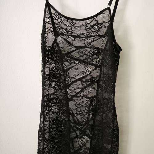Shein sexy black lace nightdress new, size L
