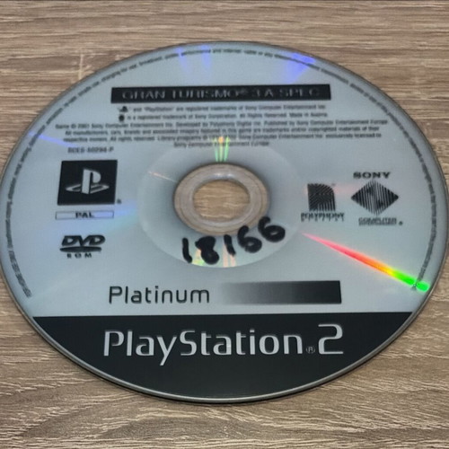 Gran Turismo 3: A-Spec PS2 game used, disc only, Platinum edition