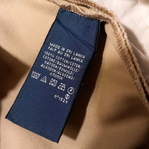 Ralph Lauren women's nautical pants used, beige, XL