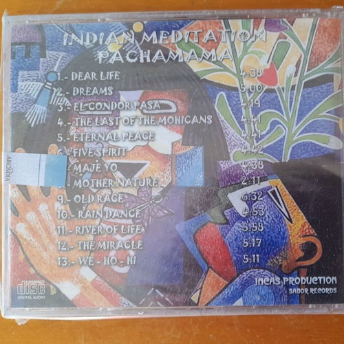 Indian Meditation Pachamama CD new, Indian music