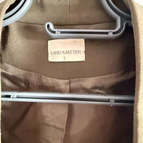 Mind Matter long khaki jacket used, size L