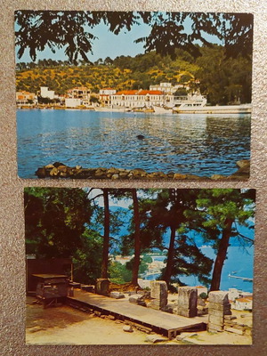Thasos postcards like new, set of 2